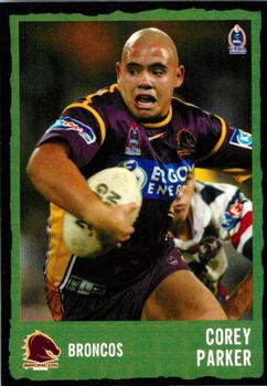 2004 Daily Telegraph NRL #10 Corey Parker Front